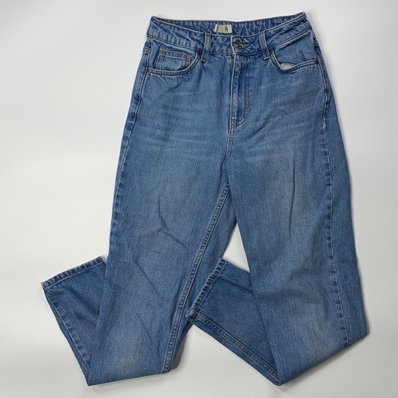 Topshop Moto High Waisted Mom Jeans W26xL32 - Picture 1 of 16